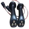 VRTLYJU 1pc 3-Button Grab Handle Wheel Excavator Modified with Wood Grab Iron Grab Wood Grab Steel Grab Control Lever(A Pair) view 1