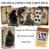 Eternal Whisper Tarot Deck, 78 Tarot Cards with PDF Guidebook, Vintage Gothic Style, Parchment Theme, Modern Witch Tarot for Beginners- Experienced Readers, Divination Spiritual Growth Tool view 3