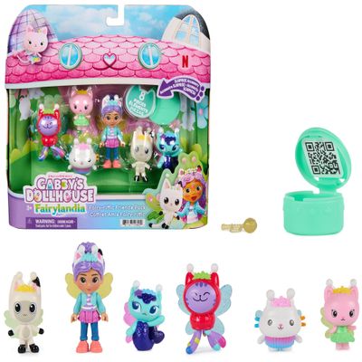 DREAMWORKS GABBY'S DOLLHOUSE Fairylandia, Fairy-riffic Friends 6-Pack