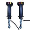 VRTLYJU 4-Button Grab Handle Wheel Excavator Modified with Wood Grab Iron Grab Wood Grab Steel Grab Control Lever(4 Buttons 2pcs) view 1