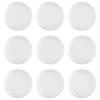 100 Pcs 34mm Plastic Coin Holders, Clear Round Coin Storage Boxes for Commemorative Coin Protective Capsules, Double Sealed Coin Collector Cases Transparent view 1