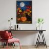 1000 Piece Midnight Halloween Black Cat Jigsaw Puzzle for Adults, 30x20 in Pumpkin Jack-O-Lantern Full Moon Theme, Spooky Fun for Holiday Decor & Family Game Nights view 4
