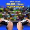 2026 NEW Upgrade Retro Gaming Console Pro, Vide Game Consoles with 4K HDMI, Built-in 100000+ Games & 55 Emulators, Plug and Play Video Gaming Consoles with Upgrade Dual 2.4G Wireless Controllers view 2