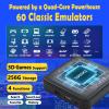2026 NEW Upgrade Retro Gaming Console Pro, Vide Game Consoles with 4K HDMI, Built-in 100000+ Games & 55 Emulators, Plug and Play Video Gaming Consoles with Upgrade Dual 2.4G Wireless Controllers view 3