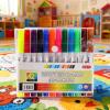 12 Colors Magicals Water Painting Pen, Painting Floating Water Pens, Bath Colouring Pens, Floating Ink Drawings Set with Spoon, Watercolor Pen Set for Kids, Improve Drawing and Imagination view 4
