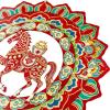 3D Horse Wind Spinner Outdoor - 12 Inch Stainless Steel Art, Hanging Metal Garden Decoration, 2026 Lunar New Year Ornament, for Patio Yard Lawn Home Porch Spring Festival Gift view 4