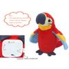 Aoaoy Electric Talking Parrot Toy, Talking Bird Toy Repeat What You Say Stuffed Animal Plush Toys for Kids Boys Girls Christmas Birthday (Red) view 2