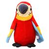 Aoaoy Electric Talking Parrot Toy, Talking Bird Toy Repeat What You Say Stuffed Animal Plush Toys for Kids Boys Girls Christmas Birthday (Red) view 4