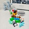 MAYICAL 21 PCS 3D Printed Mini Animals, Forest, Grassland & Sea Animals, Poseable Home Decoration, Smooth-Joint Display Figurines, Gift for Animal Lovers on Birthday, New Year & Thanksgiving view 3