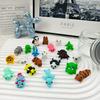 MAYICAL 21 PCS 3D Printed Mini Animals, Forest, Grassland & Sea Animals, Poseable Home Decoration, Smooth-Joint Display Figurines, Gift for Animal Lovers on Birthday, New Year & Thanksgiving view 4