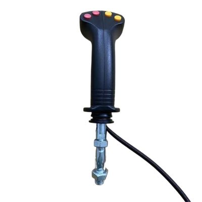 VRTLYJU 4 Buttons for Digging, gripping, Logging, Ironstone Tools, Harvester Modification, Electric Control Lever Handle(4 Buttons 1pcs)