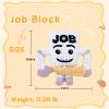 3-Pack Steal a Brainrot Plush Set  Jib,Karkerkar Kurkur & Job Block (11.8-Inch)  Soft Huggable Decor Pieces for Rooms & Relaxation view 2