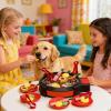 Genrico Barbecue Grill Toy - Interactive Kitchen Accessories Electric Grill Utensils Safe to Simulate Supporting Learning Coordination view 3