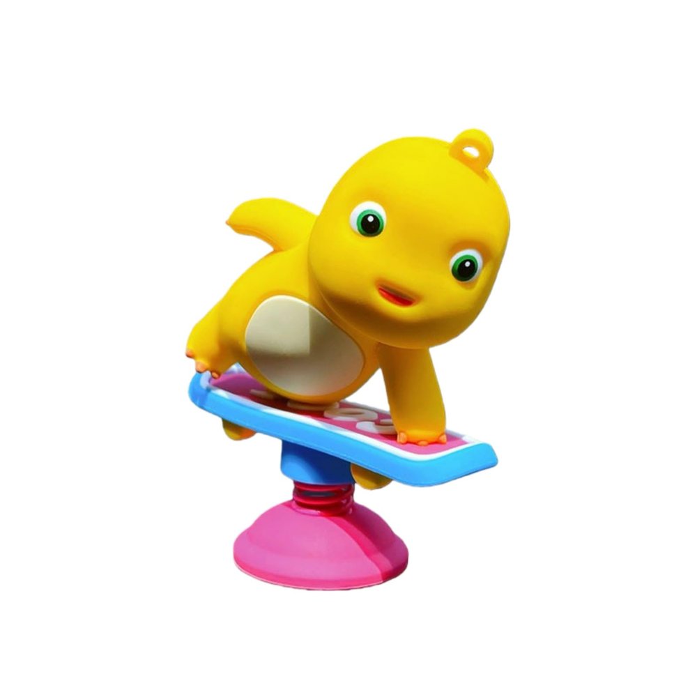 Nailong Dinosaur Set - Yellow Dino Figures for Office Desk, Shelf & Room Display (Type H)