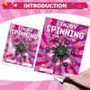 24 Set Valentines Day Cards for Kids Classroom,Fingertip Spinner Sensory Toys with Cards,Transformable Chain Robot Finger Toy,Valentines Party Favors for Kids Classroom Exchange,School Games Prize view 4