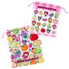 Sanrio 598968 Sanrio Characters Drawstring Bag, Set of 2 (Fruit Design) view 1