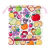 Sanrio 598968 Sanrio Characters Drawstring Bag, Set of 2 (Fruit Design) view 3