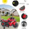 12V Kids Ride On Motorcycle,2-Wheel Electric Motorcycle with LED Light-Emitting Tyres, MP3,USB - Gift for Kids Ages 3-6 Years Old,The Best Birthday Gifts (Red) view 2