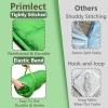 Primlect Toddler Nap Mat with Removable Pillow and Fleece Blanket, Extra Large 55''x35'' Sleeping Bag, Washable, Light, Easy to Roll up, Perfect for Daycare, Preschool, Kindergarten, Travel, Green Car view 4