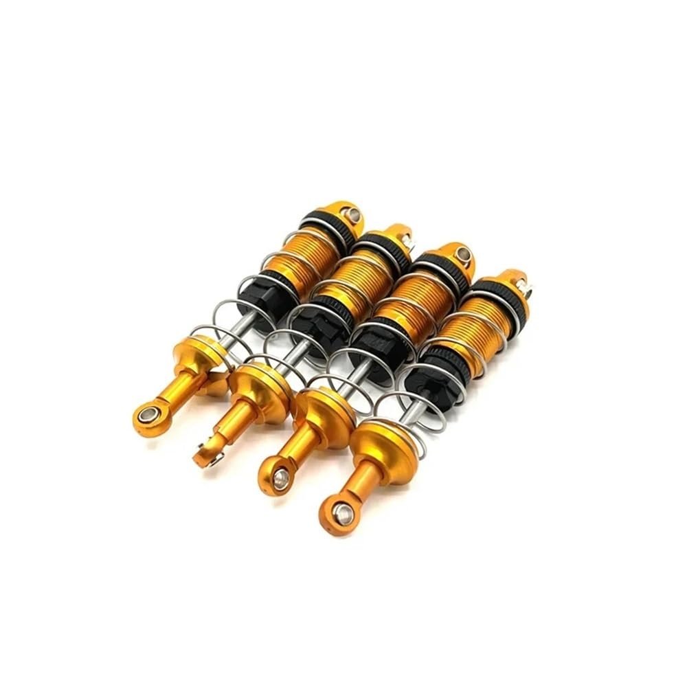 4-piece Metal Hydraulic Shock Absorber Set For 1/16 Scale Remote Cars (models 16101, 16102