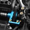 Rc Toys Accessories For Tamiya For TT02 1/10 Metal Gearbox Open Gear Box Reduction Gearbox RC Car Upgrades Replacements Repairs Modifications Parts(Blue) view 4