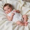Anano Baby Doll with Accessories 19inch Reborn Baby Doll Silicone Full Body Girl Real Life Babys Dolls Silicone Full Body Girls Babys Dolls for 2+ Year Old Girls Vinyl Toys view 4