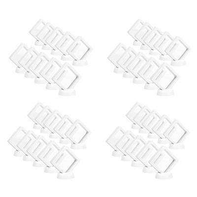 Bloepum Coin Display Box - Set of 40 3D Floating Frame Display Holder with Stands for, AA Medallions, Jewelry