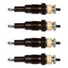 4 OEM Style Glow Plugs for IH Fits International Industrial 3434 3444 500 TD-5 view 1
