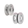Front + Rear Discs Rotors For 2013-2016 Replacement For OEM Drill Slot 4pcs view 1