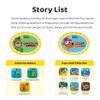 seedpace Mystery Solvers Club 1 Classic Craft Story Cards, 21 Detective Stories, 121 Min Audio, Screen-Free Learning Stories for Kids 510, Bedtime & Travel Story Cards (No Device) view 2