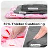 Primlect Thickened Toddler Nap Mat with Removable Pillow and Minky Blanket, Extra Large 55''x35'' Sleeping Bag, Washable, Roll up, Perfect for Daycare, Preschool, Kindergarten, Boys and Girls Bow view 4