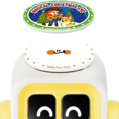 seedpace Christmas Adventure & Creation Story Cards  Make Your Own Craft + Interactive Craft, Upload MP3 Audio, Interactive Christmas Story, Screen-Free Learning for Kids 38 (No Player)