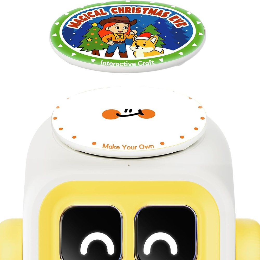 seedpace Christmas Adventure & Creation Story Cards  Make Your Own Craft + Interactive Craft, Upload MP3 Audio, Interactive Christmas Story, Screen-Free Learning for Kids 38 (No Player)