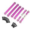 RC Repairs Components For Wltoys 144001 144010 124016 124018 124007 124017 124019 124008 124007 124010 Rod Metal Upgrade Parts RC Remote Control Car(Purple) view 1