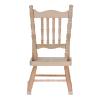 Waldosia 1:12 Scale Miniature Dollhouse Rocking Chair Realistic Leisure Wooden Chair for Living Room & Relaxing Scenes view 2