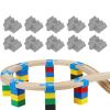 Toy Train Connectors, 10-Piece Train Set Accessory, Educational Connecting Tool Equipment, Trains Play Accessories, Connector Pieces for Kids Ages 3+, Indoor Playroom Classroom Daycare Living Room view 1