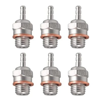 2pcs 6pcs N3 N4#3#4 Hot Compatible With 1/8 1/10 Scale RC Engine Cars And Buggies(6pcs N3)