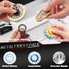 4 Pcs Fidgets Toys for Adults & Teen Metal Fidgets Spinner for Teen Boys,Anxiety Stress Relief Sensory Items for Autistic ADHD Stocking Stuffers for Teen Adult Men Gifts view 2