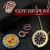 4 Pcs Fidgets Toys for Adults & Teen Metal Fidgets Spinner for Teen Boys,Anxiety Stress Relief Sensory Items for Autistic ADHD Stocking Stuffers for Teen Adult Men Gifts view 3
