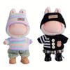 11 Sets Clothes for Labubu,Labubu Outfits,Clothes Set for 17cm Lububu Doll,3 Piece Set Hat Clothing for LA BUBU, Stylish Adorable Accessories (No Doll&Shoes) (No Doll&shoe-11 Sets Doll Cloths 2) view 3