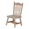 Waldosia 1:12 Scale Miniature Dollhouse Leisure Chair Realistic Wooden Accent Chair for Living Room & Relaxing Scenes view 1
