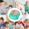 Telephone Toy | Educational Funny Interactive Games,Pull Chatter Toy Phone with Sound | for Boys Girls Children Home Indoor Kindergarten Daily Travel Birthday view 4