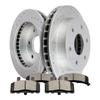 Drill Slot Front Ceramic Pads And Rotors Kit For 94 96 98 Replacement For OEM K2500 view 1