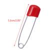 100 Pieces Diaper Pins Head Cloth Brooches with Locking Closures Stainless Steel Sewing Tool Locking view 3