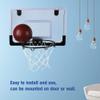 Alomejor Basketball Backboard, PVC Backboard, Easy Install Door Wall Mounted, Spring Rebound for Basketball view 4