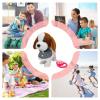 Ai Realistic Robot Puppy, Robotic Dog Realistic Pet, Walking, Touch Control, Barking, Tail Wagging, Interactive Plush Toys for 2-8 Year Old Boys Girls Presents view 4