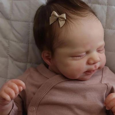 Anano Baby Doll for 2+ Year Old Girl 19inch Reborn Baby Doll Silicone Full Body Girl Real Life Babys Dolls Silicone Full Body Girls Vinyl Toys Realistic Newborn Babys Dolls