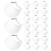 24Pcs Foam Visors with Coil Bands, 9.5x6.7 Inch Adjustable Soft Kids Visor, Foam Hat for Beach, Summer, DIY, Kids Art Project view 1
