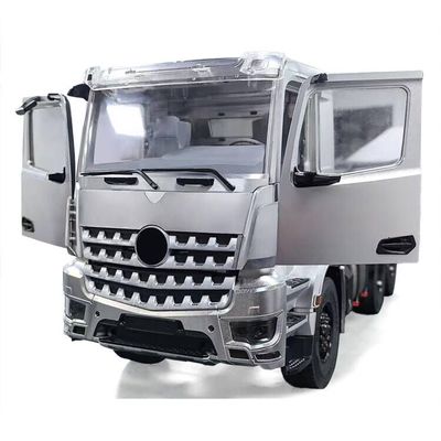 wheelfun Full Metal Cabin Shell Kits Openable Doors Suitable for 1/14 RC Tamiya Tractor Truck 3348 3363 1851 Remote Control Dumper Cars Cab Model Par Hobby Grade Model for Ages 14+