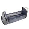 ZJchao Baby Diapers Backpack Large Capacity Portable Multifunctional Breathable Foldable Diaper Bag for Travel Maternity Polyester (Grey) view 3